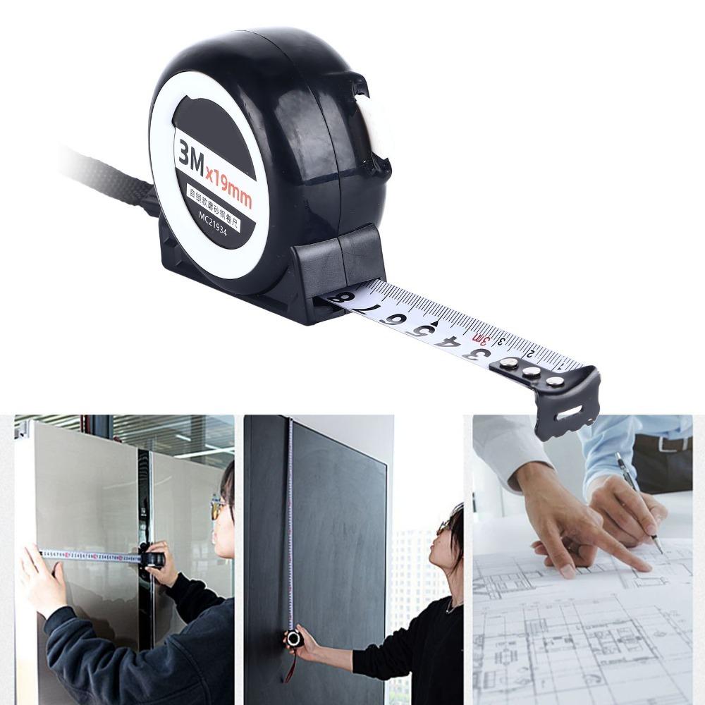 High Accuracy Frosted Steel Tape Measure Self-Locking High Accuracy Tape Measure  For Architects