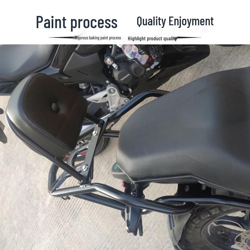 GK Kiden KD150 Rear Tail Rack & Backrest Mod Accessories