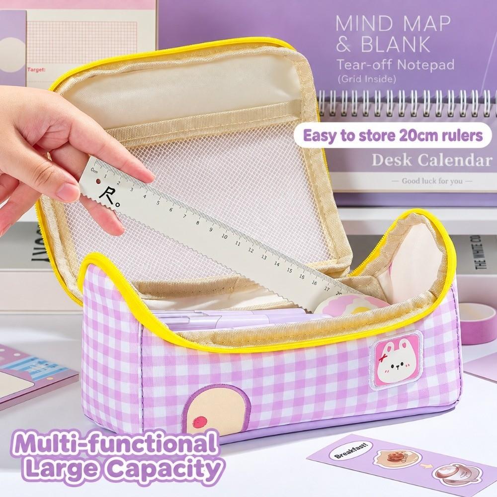 House-Shaped Pencil Pouch Large Capacity Stationery Storage Bag Durable Stationery Pouch  Gift