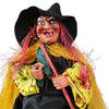 Halloween Witch Decoration Party Prop for Indoor Cabinet Table Centerpiece