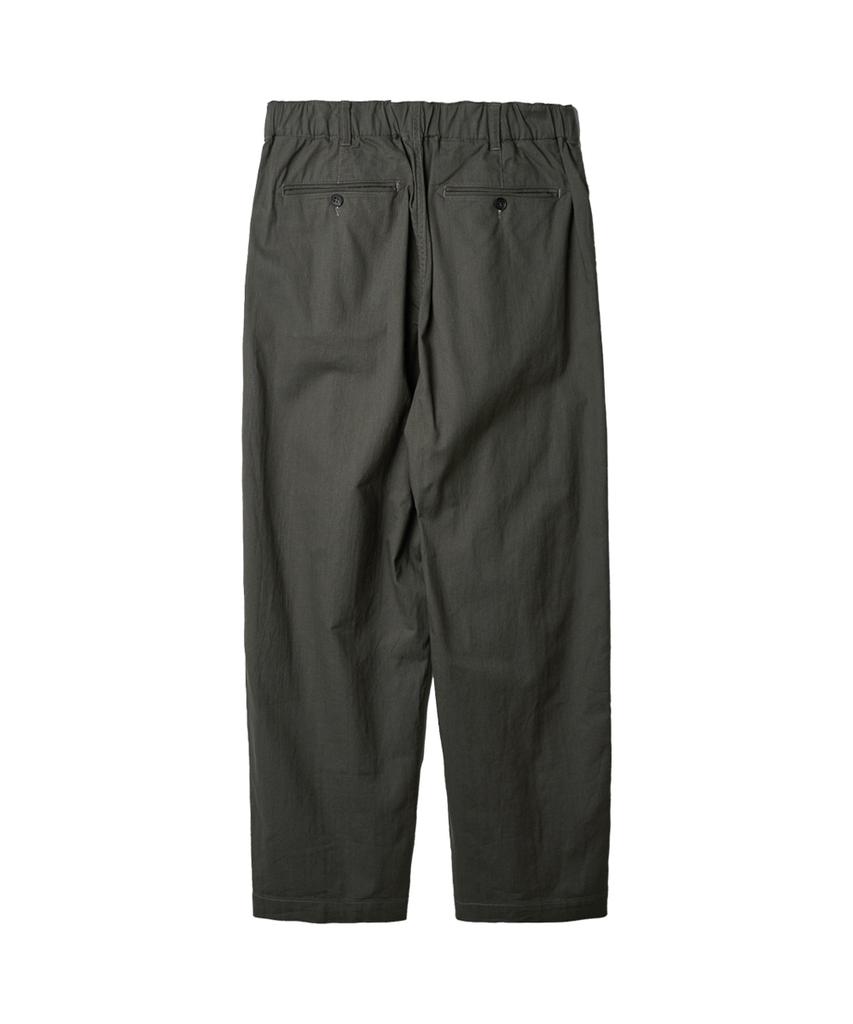 Leopeusaideu Box Pleat Pants Charcoal