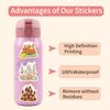 55 Candy Castle Graffiti Stickers Decorative Skateboard Luggage Laptop DIY Stickers