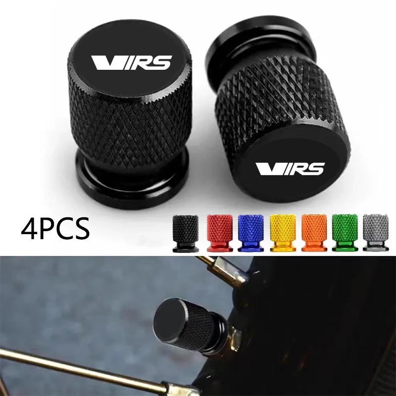 AHUQ1 For Skoda VIRS Octavia Kamiq Kodiaq Karoq RS Superb Fabia Rapid Car Wheel Tire Valve Caps Tyre Stem Covers Airdust Waterproof