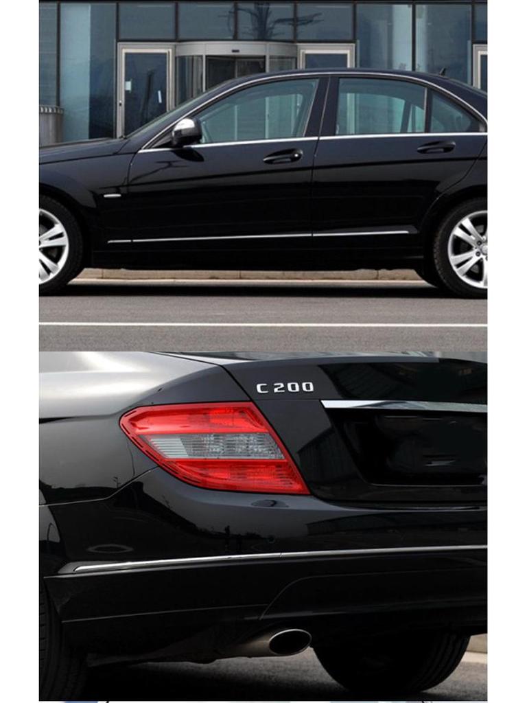 Mercedes-Benz C-Class C180 C200 C260 C300 Bumper & Door Protection Set