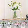 1Pc Artificial Lily Flower Fake Plant Home Office Cafe Wedding Party Decoration