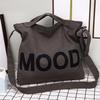 Neuer Stil Einfache Canvas-Tasche Damen-Handtasche Umhängetasche Studenten All-Match-Handtasche Pendler Große Kapazität Schminktasche Mehrere Taschen