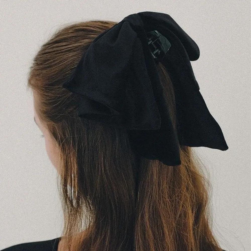 J Lauren Romantic Big Ribbon Velvet Hair Clip H01481