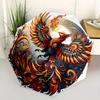 1pc Flaming Phoenix Pattern Automatic Opening and Closing Umbrella - Small Umbrella Suitable for Various Occasions A064