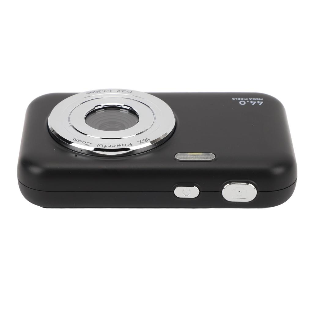 1080P Digital Camera 2.4inch Screen 16X Digital Zoom Portable 44MP Point and Shoot Camera for Teens Students Beginner