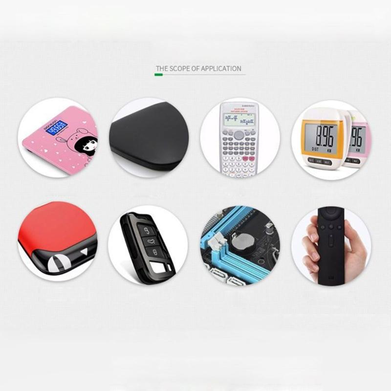 5pcs CR1216 High Power Button Cell Batteries Coin Battery Coin Cell 3V Button Battery for Watch Remote Key Power Supply