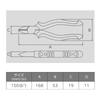High-grade heavy-duty nippers 360HG 150mm