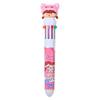 1Pc10 Colors Cute Cartoon Ballpoint Pen Kawaii Multi-Color Writing Supplies Notes Paintings Hand-Held Pens Student Gift