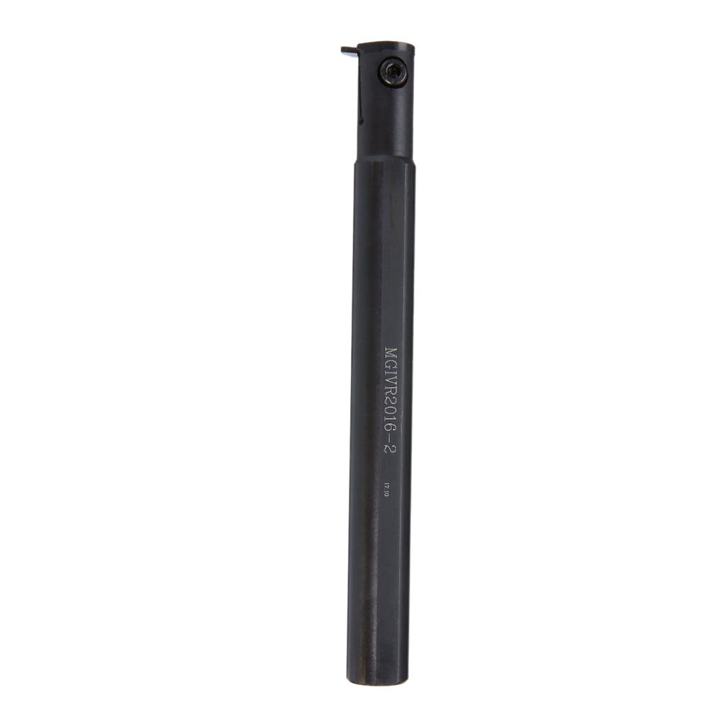 A20F-10Pc Mgmn200 Carbide Insert + 1Pc High Clamping Force Mgivr2016-2 Lathe Turning Tool + Wrench Machine Milling Cutter Access