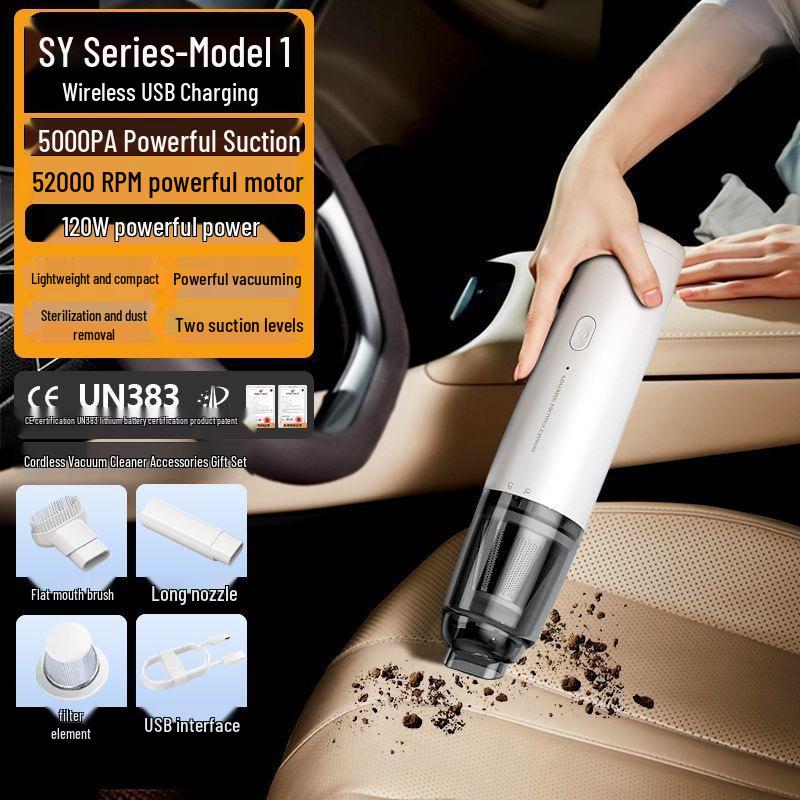 

Portable Wireless Car Vacuum Cleaner - Powerful Suction for Home and Car Dust Removal MDHL-SY Series