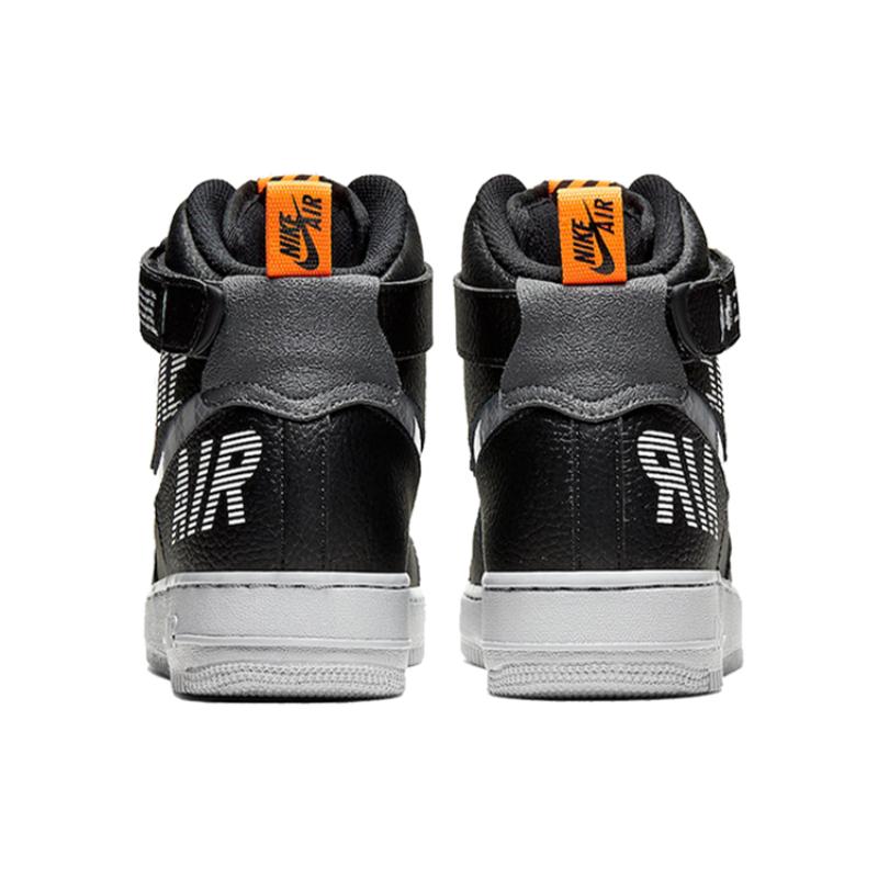 Nike Air Force 1 High Under Construction Schwarze Sneaker CQ0449-001