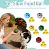 Bol pentru hrănire lentă pentru animale de companie, tavă ușor de curățat, mucegai, scurgere de hrană pentru animale de companie