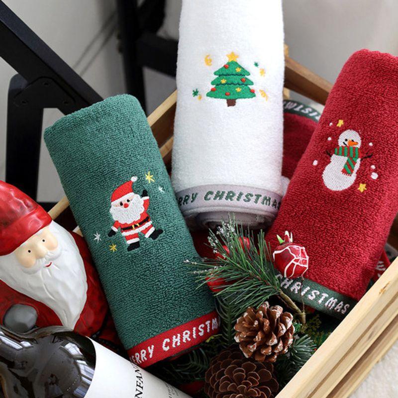 Songwol Handtuch Weihnachten Bling Bling 140g Baumwollhandtuch 1 Stück