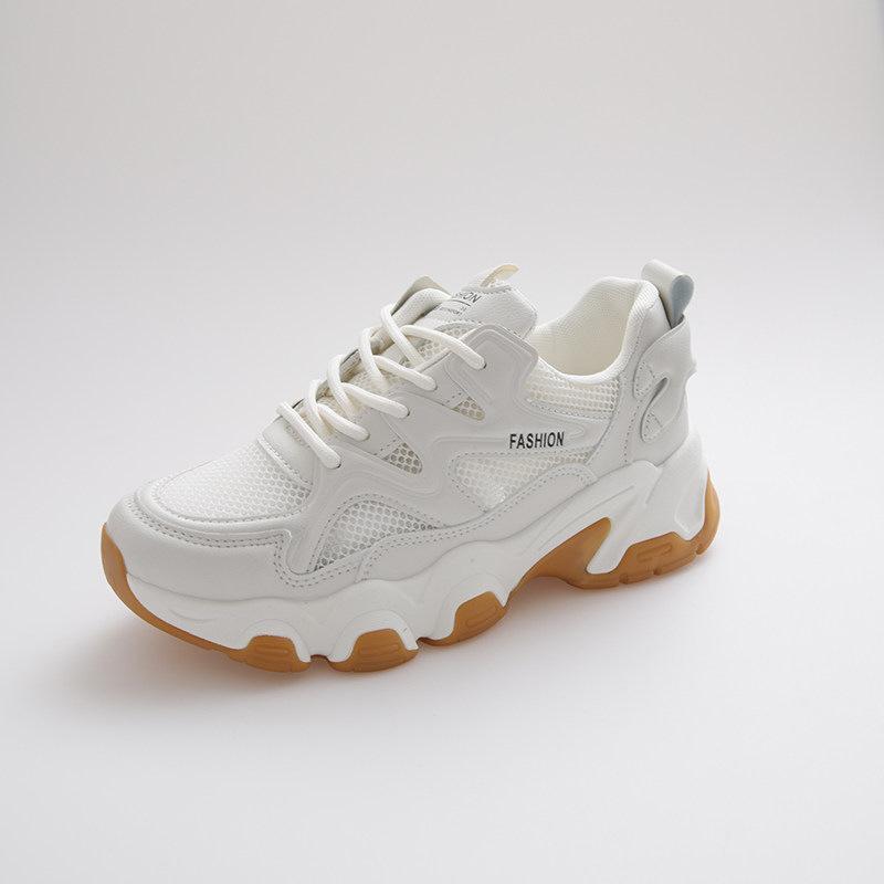 

Кеди тата дівчинка 2025 весна нова тенденція корейська версія кросівок інтернет-знаменитості платформа дихаючі повсякденні спортивні жіночі туфлі 40 бежевий