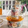 Exquisite English Rose Teapot & Coffee Cup Set for Afternoon Tea