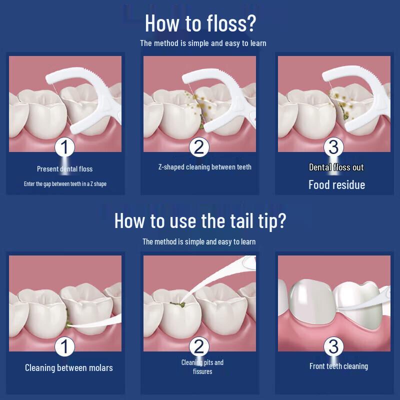 Fawnum Smooth Round Floss Picks