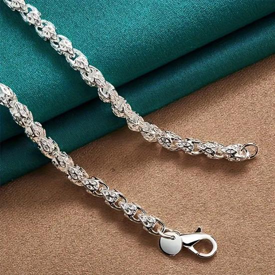 Mens Cuban Link Chain Necklace Silver Bling Choker Necklace Hip Hop Jewelry Accessory for Daily Wear Work Date