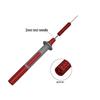 0.7mm Ultra-Fine Test Back Needle Probe, 2mm Hole, Puncture Probe, 6-Piece Set for Automotive Maintenance