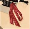 Korean Polka Dot Silk Scarf Tie: Versatile Hair Tie, Belt, Bag Strap