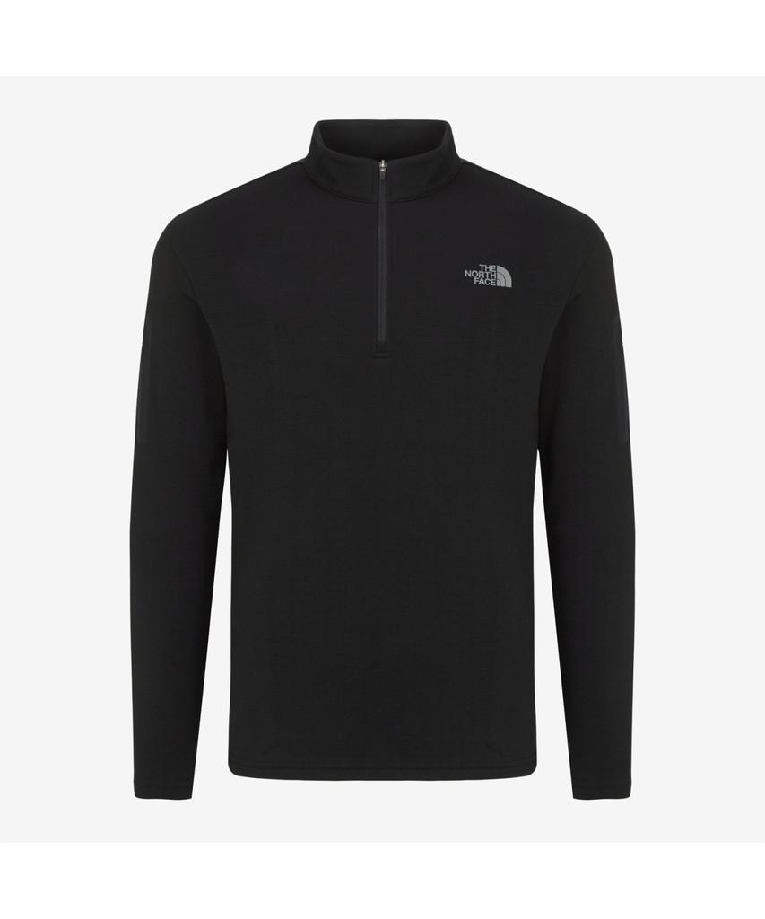 Noseupeiseu Nt7Lr50A Basodino Long Sleeve Zip-Up Tee Black