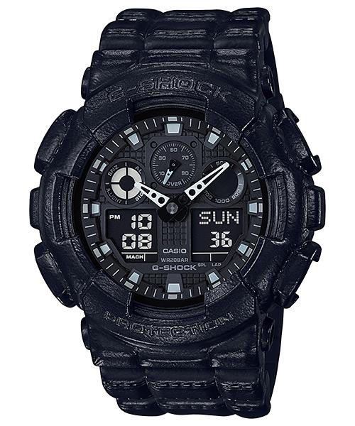 

Casio G-SHOCK Men s Resin 200M Water Resistant Digital Shock Resistant Quartz Watch GA-100BT-1A чёрный
