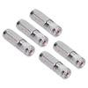 5Pcs Grease Gun Coupler Tightly Bite Durable WearResistant Grease Gun Flat Nozzle for Equipment Maintenance