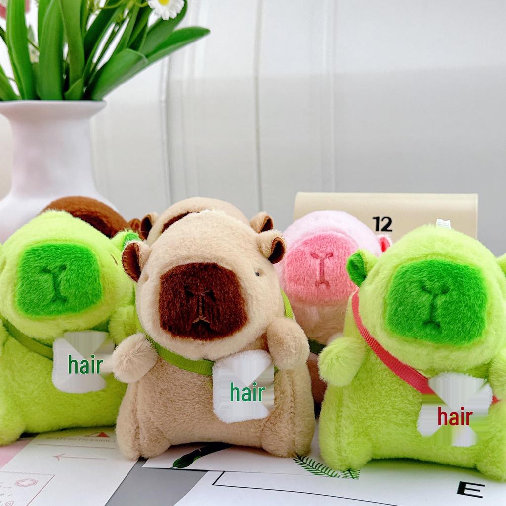 Capybara Pendant Plush Keyring - Birthday Gift Rag Doll