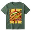 I Got That Dog In Me Tshirt Funny Hot Dog Meme Tee Shirt 90s Style Hotdog Retro Bbq Cookout Food Graphic T Shirts Streetwear
