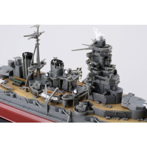 Fujimi Model 1/700 Ship NEXT Series No. 6 Japanese Navy Battleship Hiei Pre-Colored Plastic Model Ship NX6