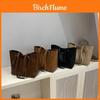 Sac Cabas Rétro Élégant Et Polyvalent Pour Femmes Dans Des Teintes Chic Noir Kaki Et Marron