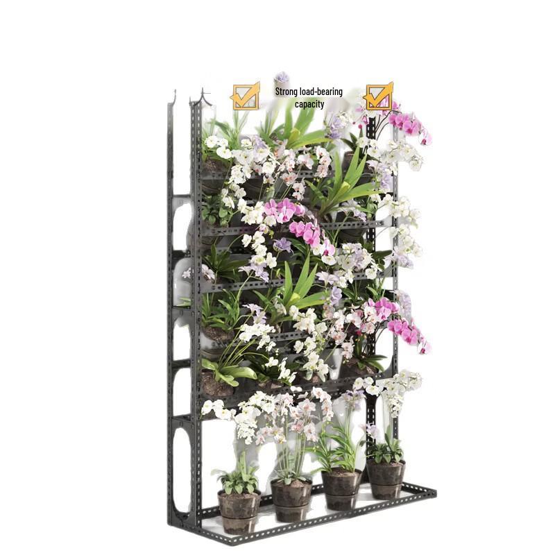 Multi-Tier Movable Balcony Flower Stand