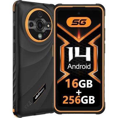 Smartphone Robuste 5G Ulefone Armor X32 Pro 16Go+256Go 6,56" Telephone Portable Incassable 64MP/3-Slots/Flashlight/GPS/NFC Orange