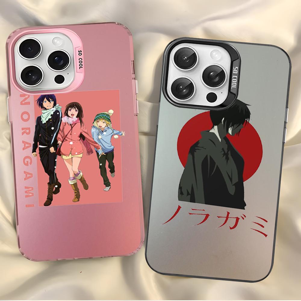 Japanese Yato Noragami Anime Art Phone Case For iPhone 16 15 14 13 12 11 Pro Max X XR XSMAX 8 7 Plus Matte Shockproof Back Cover