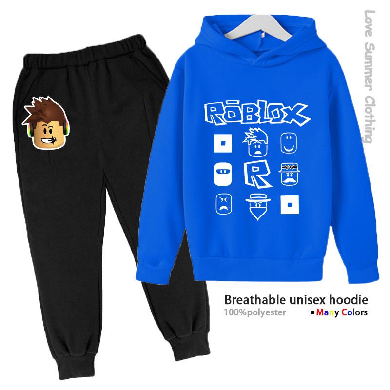 

Худи для мальчиков Спортивный костюм HD-принт Осень Детский комплект худи для девочек Возраст 4-14 Различные узоры Тонкий флисовый комплект худи Спортивный костюм для игры в песочнице Полиэстер 140