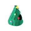 Ferrets Hedgehog Christmas Tree Cozy Soft Guinea Pig Cave Bed Hideout Pet Tent Hamster House
