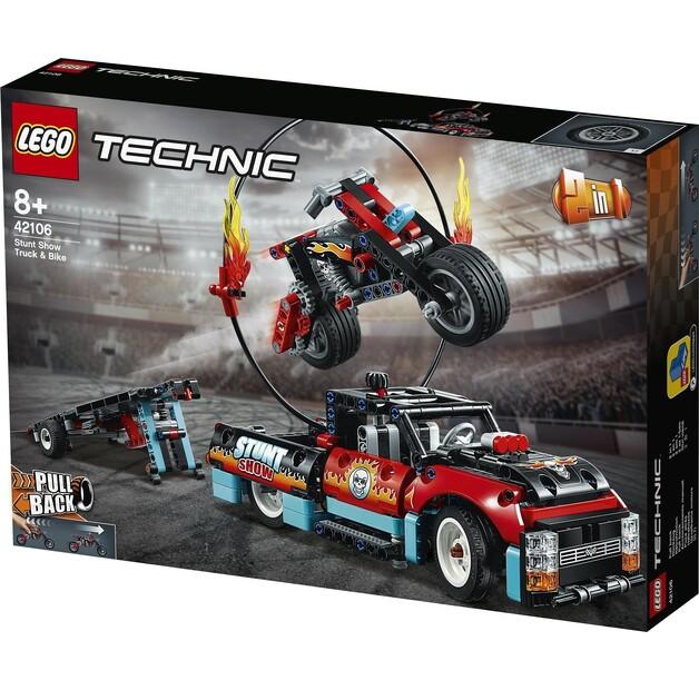 LEGO Technic 42106 Фургон и каскадерский мотоцикл