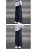 Herren Cargo-Hose im japanischen Stil: Lockere Passform, Gerades Bein, Weites Bein für Frühling & Herbst