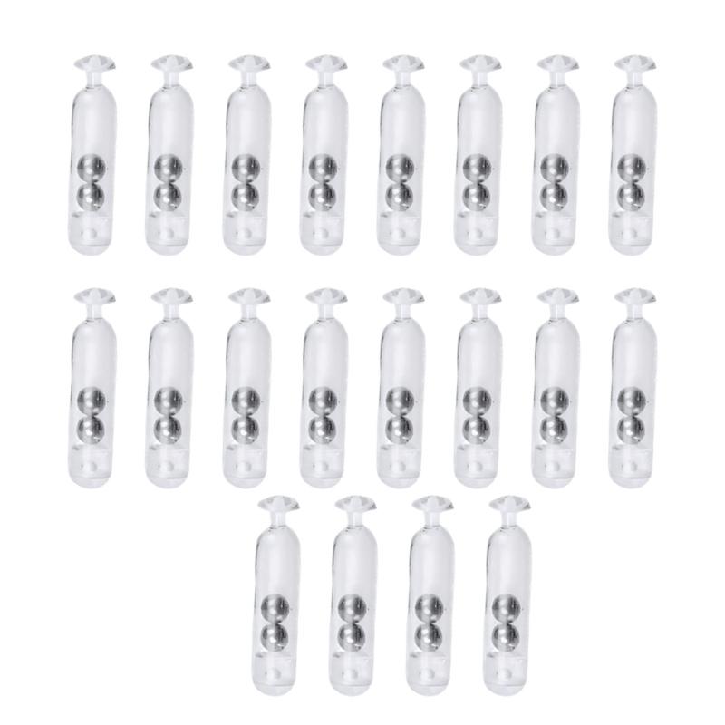 Fly Tying Baits Making Accessories for Hard Baits Plastic Sound Rattles Fly Fishing Lure Jig Rattle Insert Tube