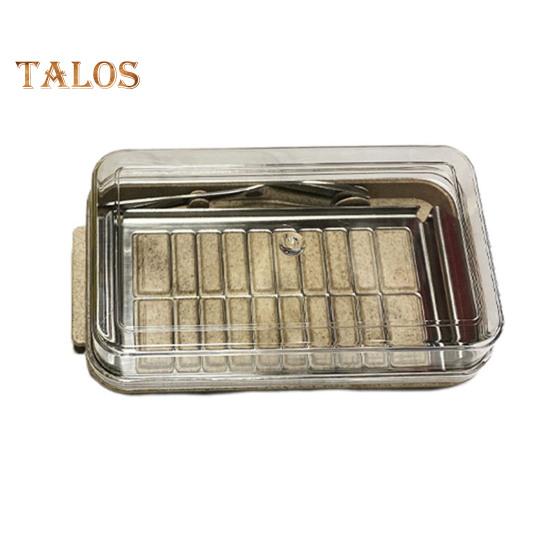 

Коробка для резки масла с прозрачной крышкой, пищевая столешница, контейнер для масла, ящик для хранения, кухонные аксессуары жёлтый