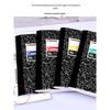 Classic American Marble Notebook: Retro Style Inspired by The Big Bang Theory for Students & Exams