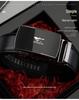 Seven Wolves Men's Classic Leather Belt with Automatic Buckle - Versatile Gift for Business and Casual Wear