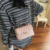 Portable small square bag women's new summer light luxury niche design high-end chain messenger bag