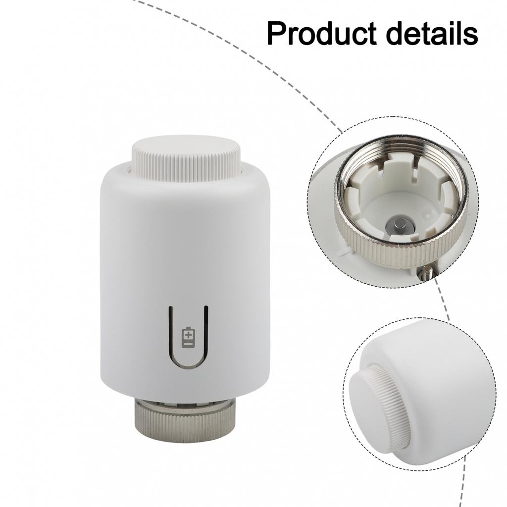 For ZigBee 3.0 Programmable TRV for Radiators with to 30C Temp Range