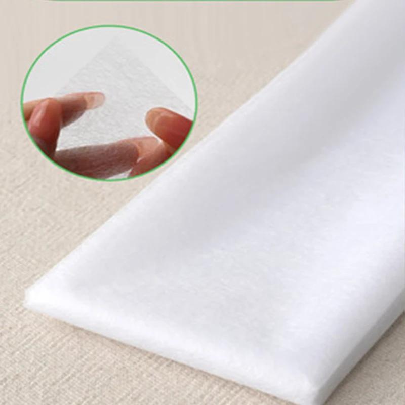 

1x1М Черно-белый двусторонний клеевой флизелин Ткань для одежды Приутюживаемая кромка Лента Флизелиновая паутинка DIY Швейные аксессуары белый