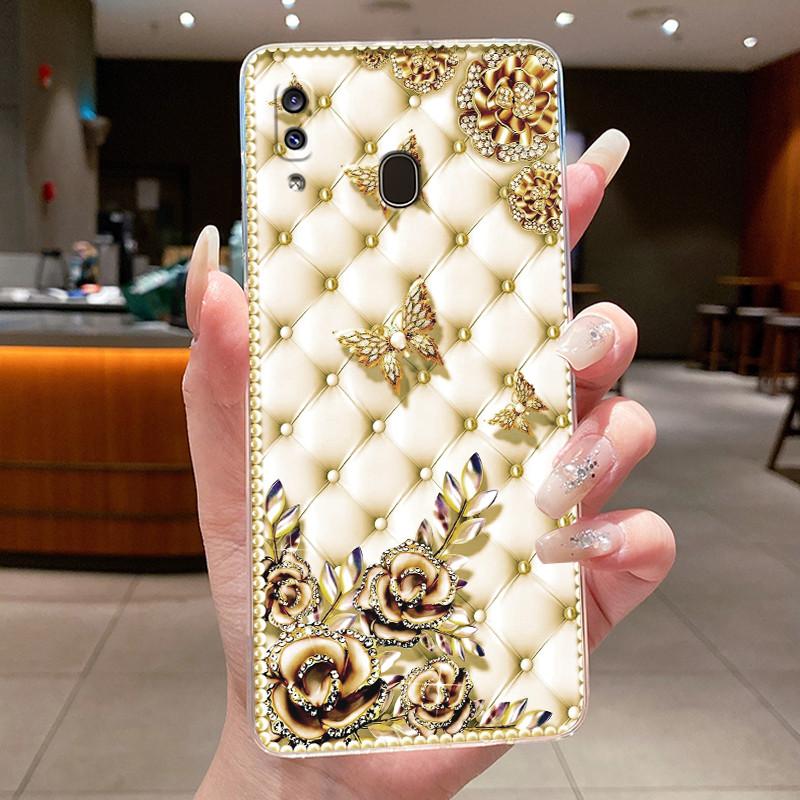 For Samsung A30 A20 A20e SM-A305F A205F A202F Casing Cute Cool Dragon Boys Girls Transparent Soft silicone Phone Case Back Cover