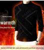 Men's Knit Striped Round Neck Sweater – Thickened Plus Velvet Base Layer for Autumn/Winter